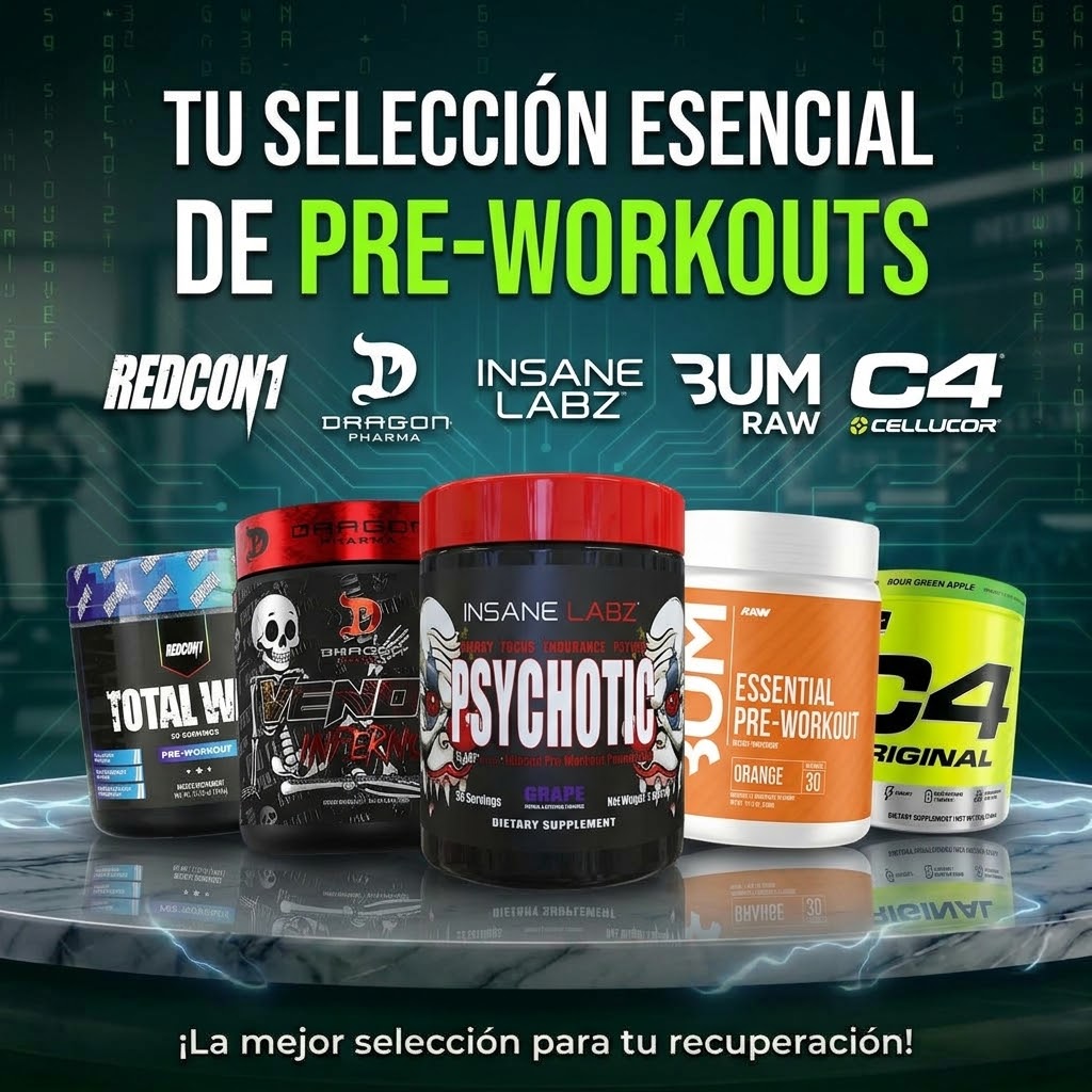 Pre Workouts Cancún