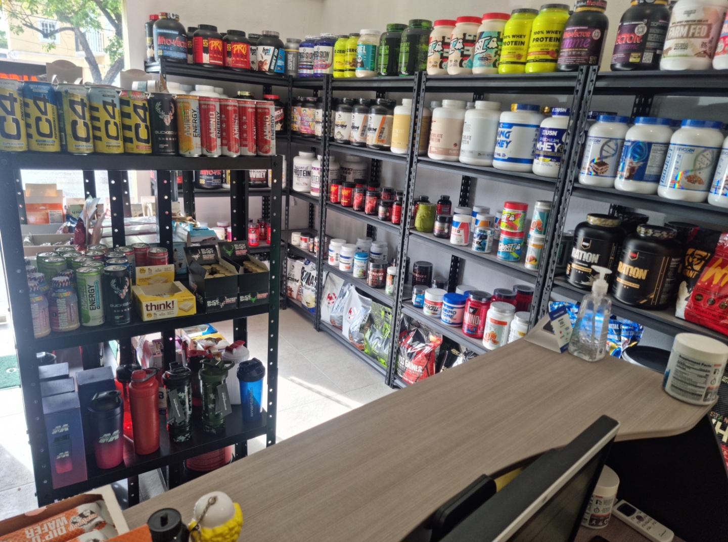 Suplementos reales en tienda