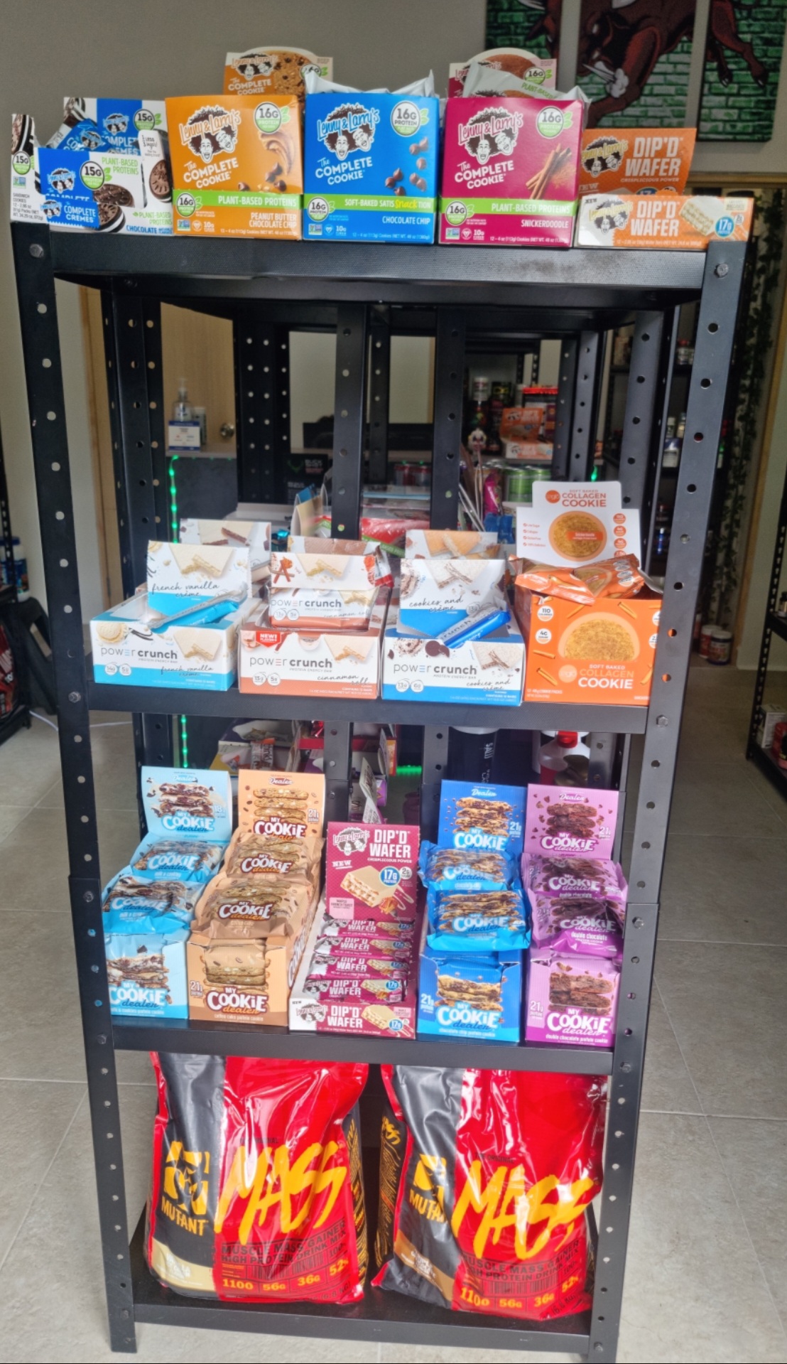 Proteínas en exhibición